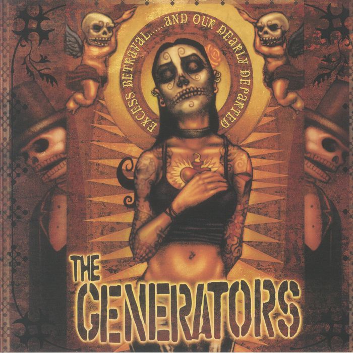 GENERATORS, The - Excess Betrayal & Our Dearly Departed (reissue) vinyl sleeve