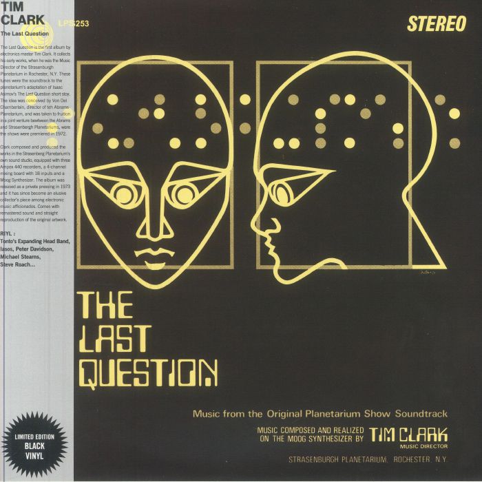 CLARK, Tim - The Last Question (reissue) vinyl sleeve