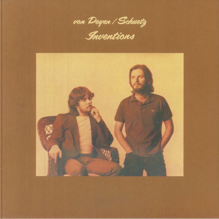 VON DEYEN, Adelbert/DIETER SCHUETZ - Inventions (reissue) vinyl sleeve