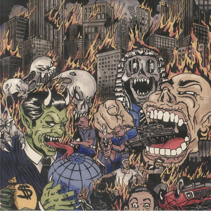 CHAIN, The - Blind The World vinyl sleeve