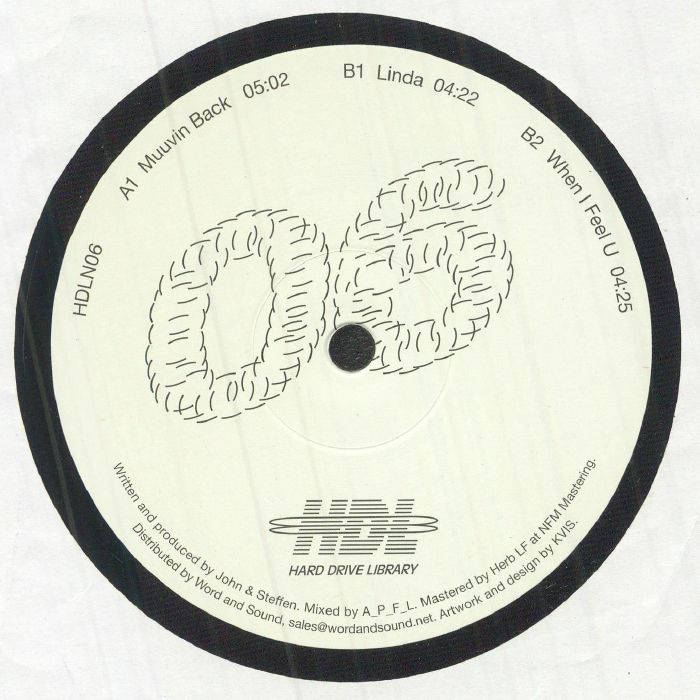 HARD DRIVE LIBRARY - HDLN 06 vinyl sleeve