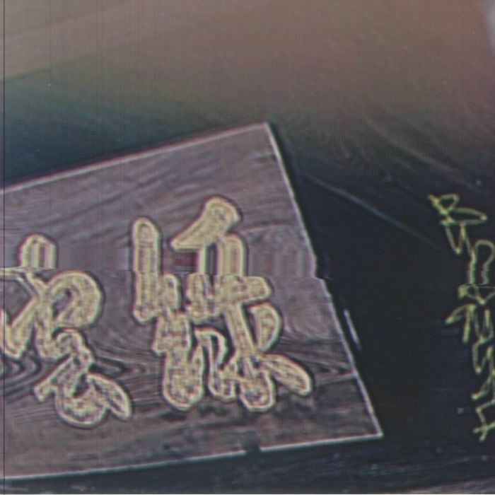 BUDAMUNK - Green Clouds vinyl sleeve