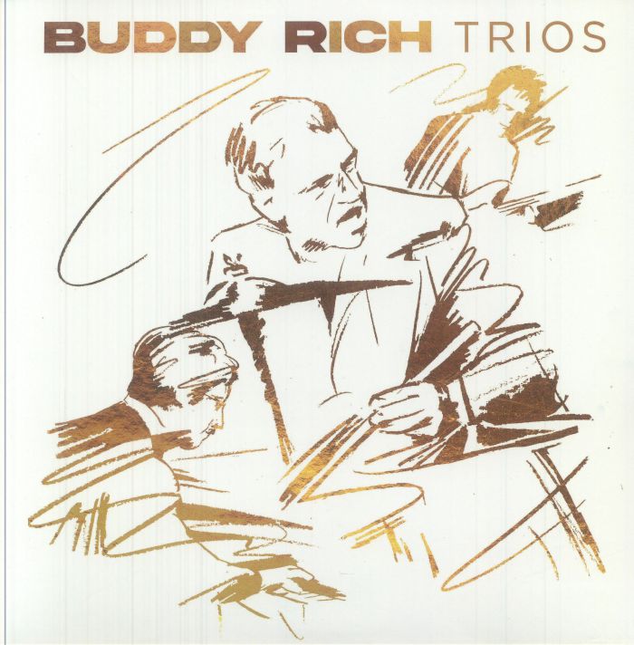 RICH, Buddy - Trios (reissue) vinyl sleeve