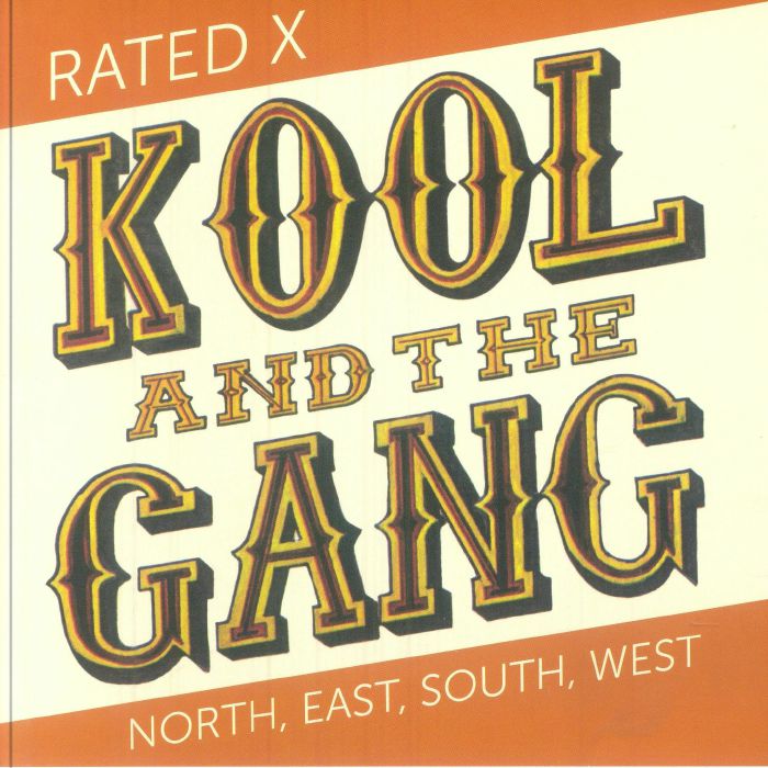 KOOL & THE GANG - Rated X vinyl sleeve