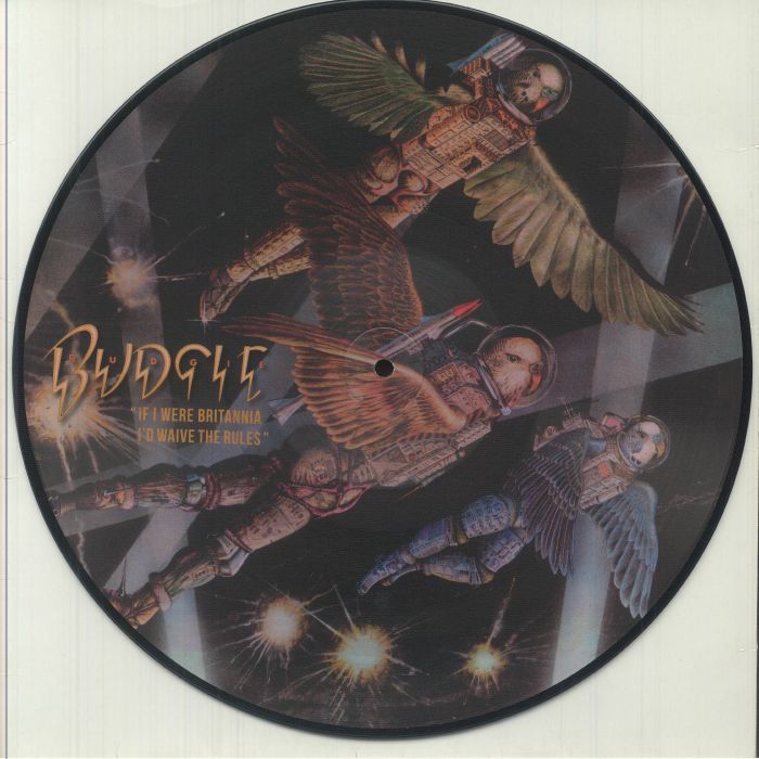 BUDGIE - If I Were Britannia I'd Waive The Rules vinyl sleeve