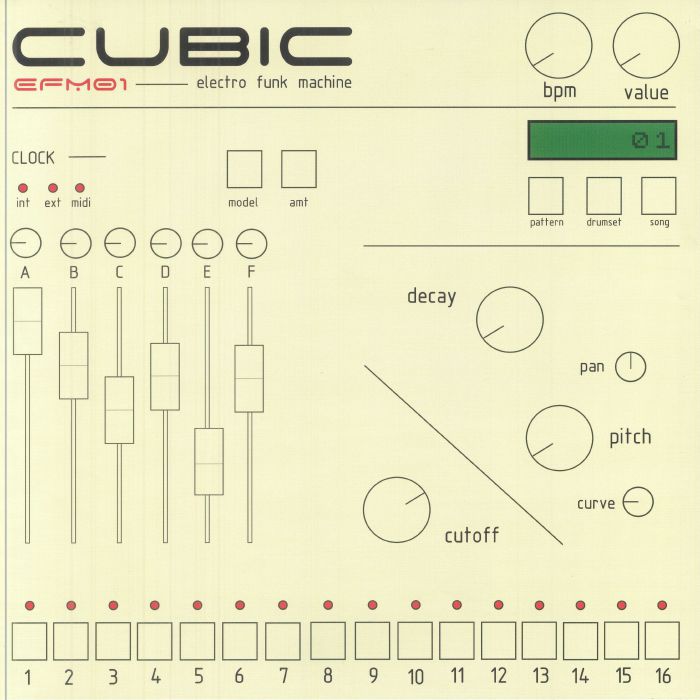 CUBIC - EFM 01 EP vinyl sleeve