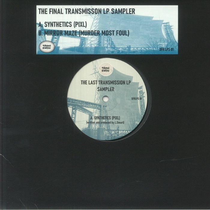 PIXL/MURDER MOST FOUL - The Last Transmission LP Sampler vinyl sleeve