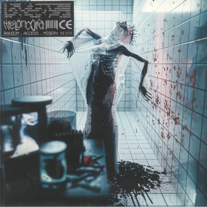 MELANCOLIA - Random Access Misery vinyl sleeve