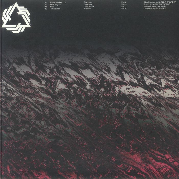 PYRAMIDAL DECODE/DIMI ANGELIS/RIBE/TAKAAKI ITOH - Reactions vinyl sleeve