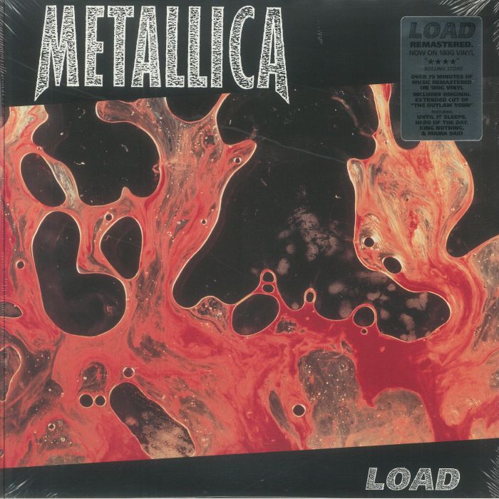 METALLICA - Load (remastered) vinyl sleeve