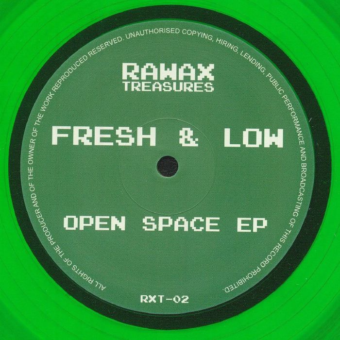 FRESH & LOW - Open Space EP (reissue) vinyl sleeve