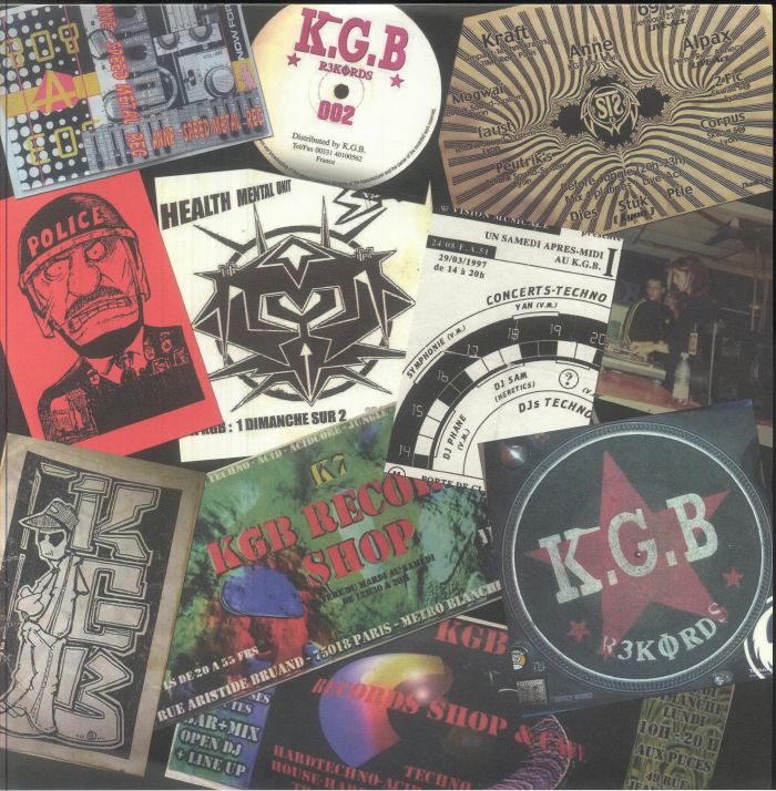 69DB - Kgb 002 Repress vinyl sleeve
