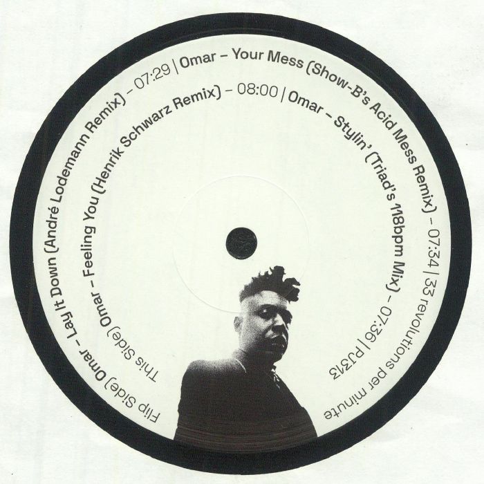 OMAR - The Remixes vinyl sleeve