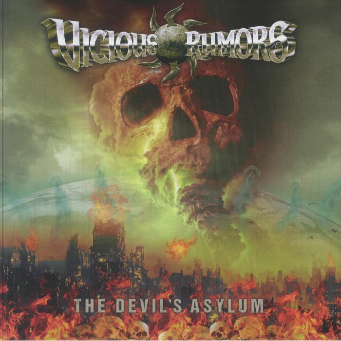 VICIOUS RUMORS - The Devil's Asylum vinyl sleeve