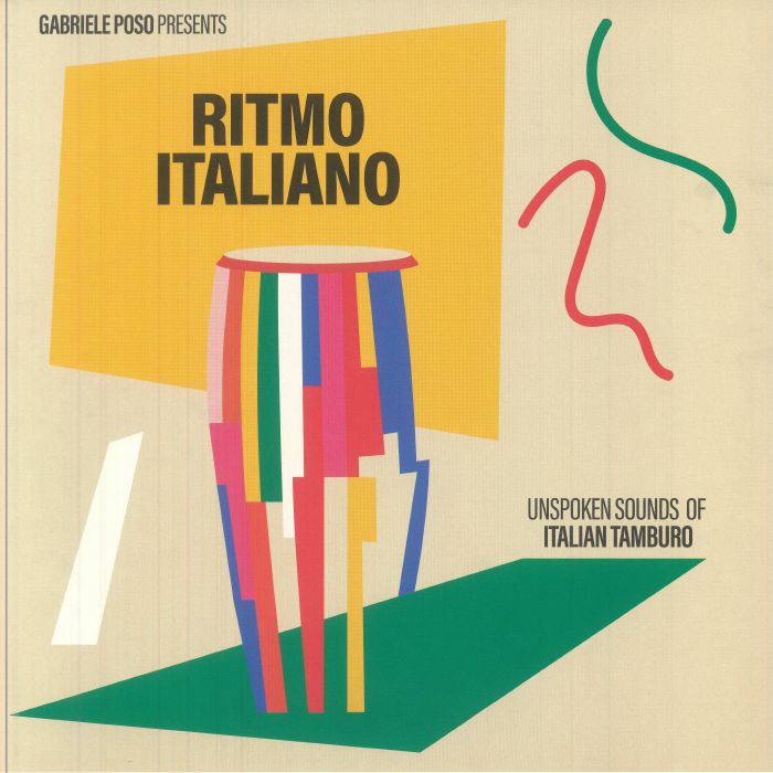 VARIOUS - Ritmo Italiano: Unspoken Sounds Of Italian Tamburo vinyl sleeve
