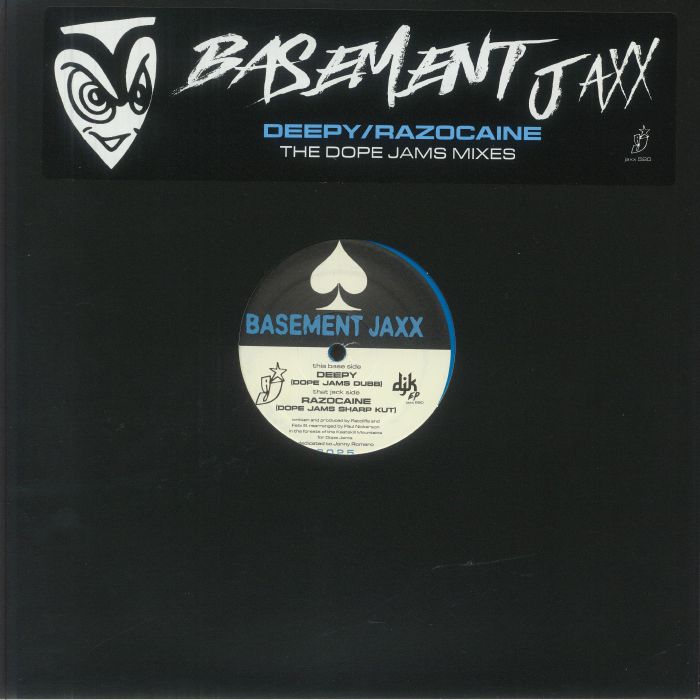 BASEMENT JAXX - Deepy vinyl sleeve