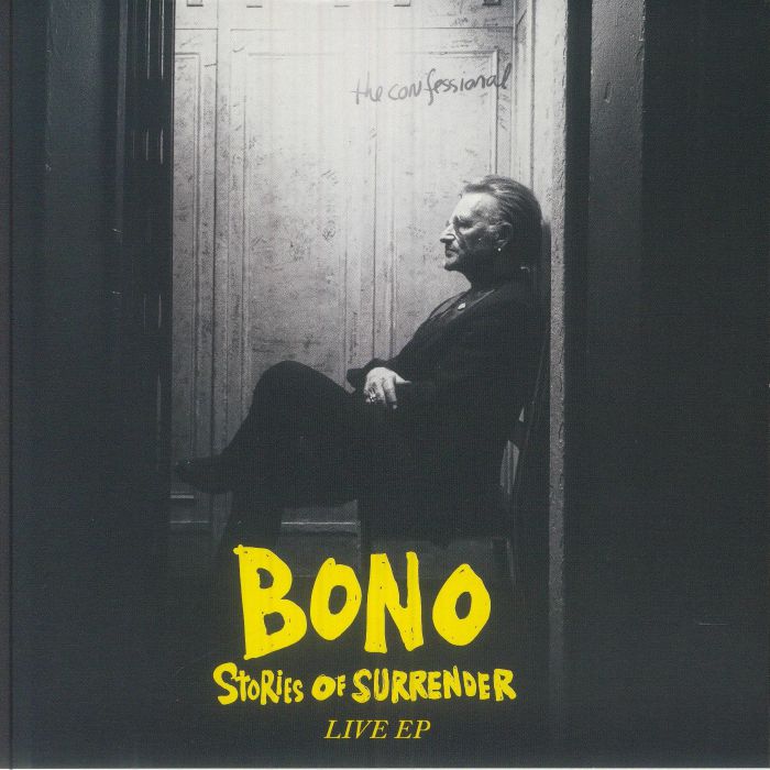 BONO feat THE JACKNIFE LEE ENSEMBLE - Stories Of Surrender: Live EP vinyl sleeve