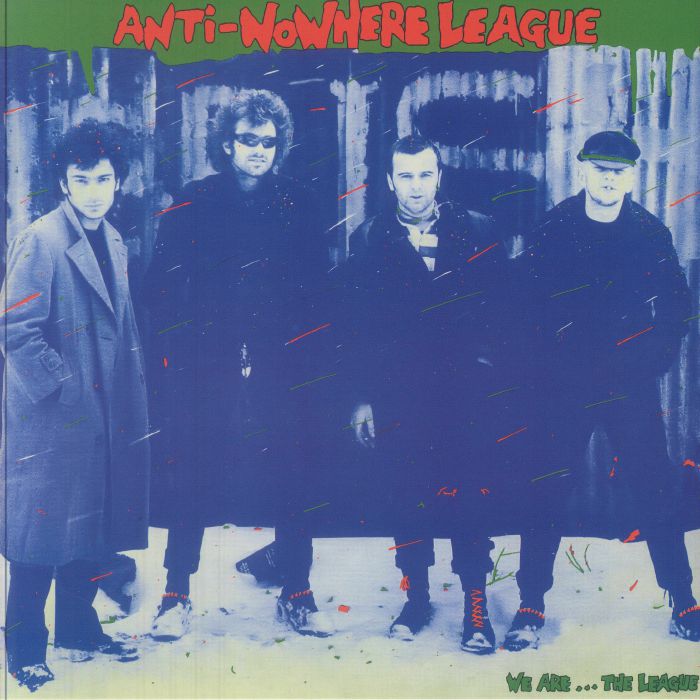 ANTI NOWHERE LEAGUE - We Are The League (reissue) vinyl sleeve