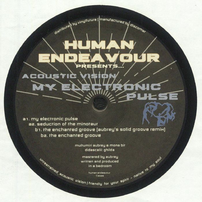 ACOUSTIC VISION - My Electronic Pulse vinyl sleeve