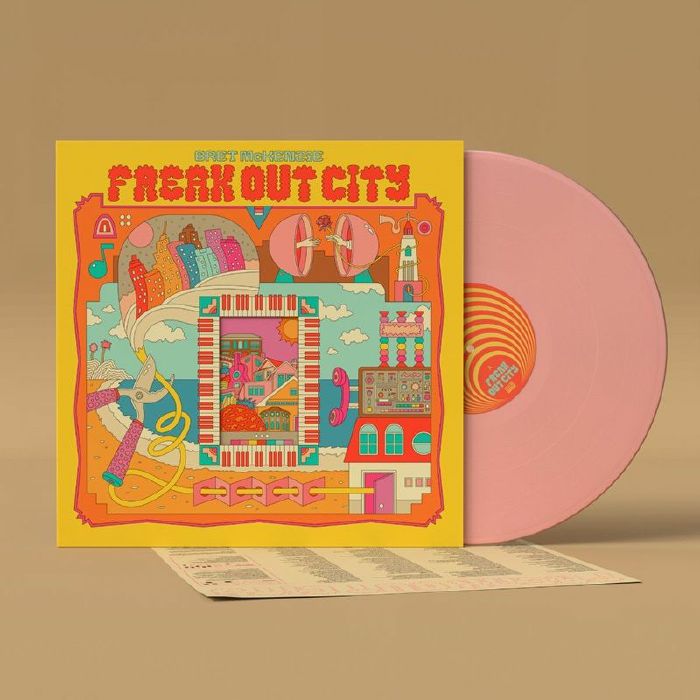 McKENZIE, Bret - Freak Out City vinyl sleeve