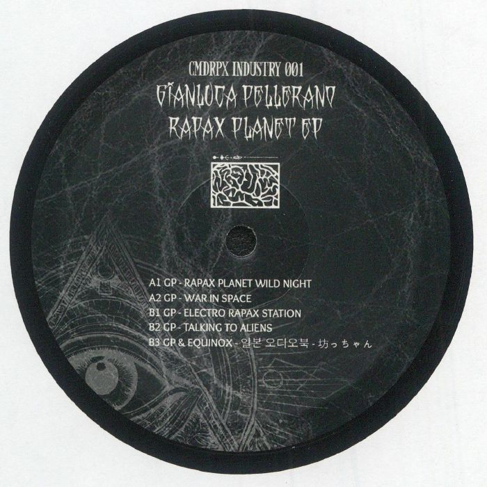 PELLERANO, Gianluca - Rapax Planet EP vinyl sleeve