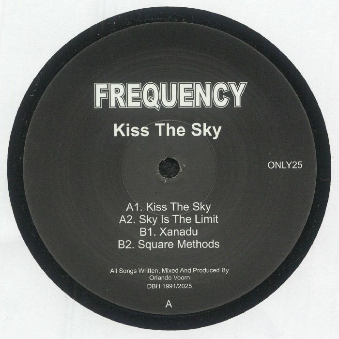 FREQUENCY - Kiss The Sky (reissue) vinyl sleeve