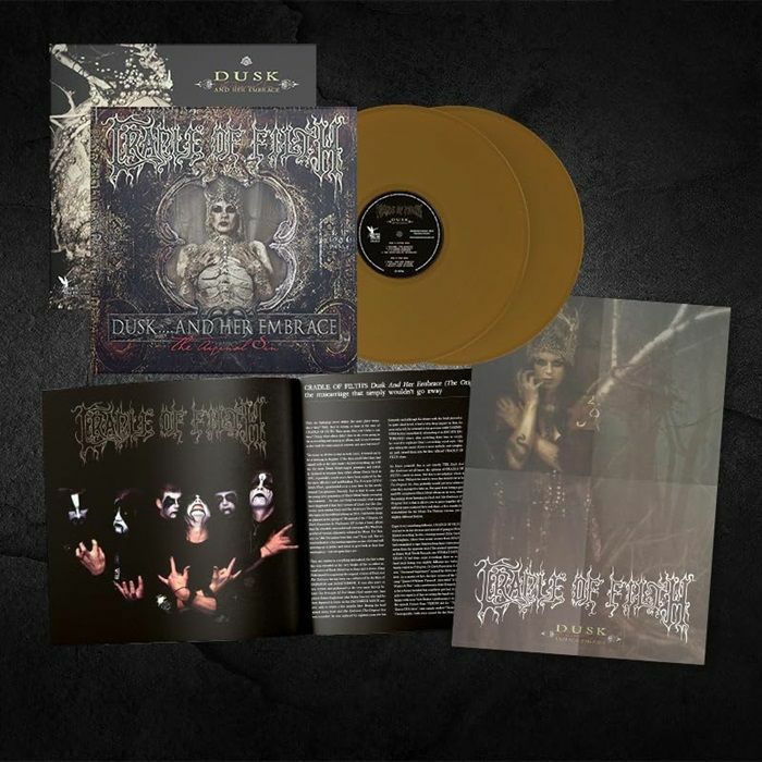 CRADLE OF FILTH - Dusk & Her Embrace (remastered) vinyl sleeve