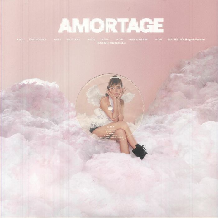 JISOO - Amortage (Pink Version) vinyl sleeve