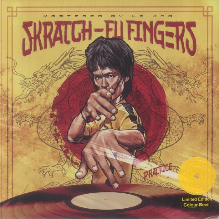 DJ T KUT - Skratch Fu Fingers Practice vinyl sleeve