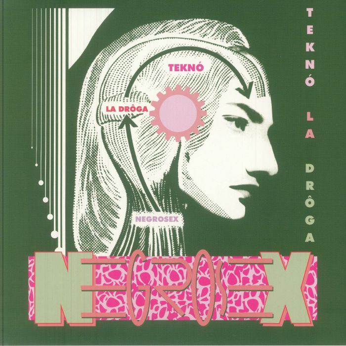 NEGROSEX - Tekno La Droga (reissue) vinyl sleeve
