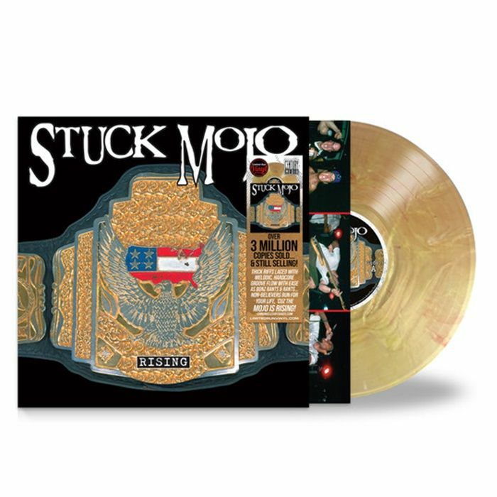 STUCK MOJO - Rising (remastered) vinyl sleeve