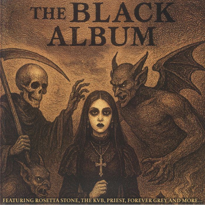VARIOUS - The Black Album vinyl sleeve