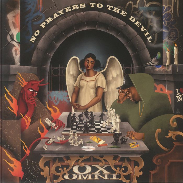 OX OMNI - No Prayers To The Devil vinyl sleeve