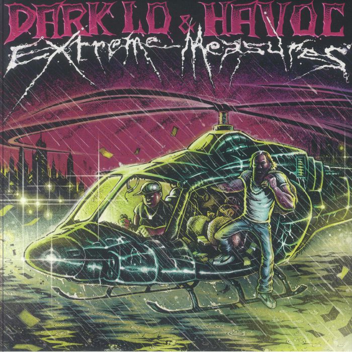 DARK LO/HAVOC - Extreme Measures vinyl sleeve