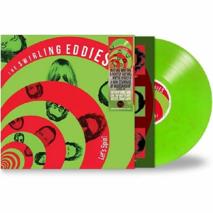SWIRLING EDDIES, The - Let's Spin! (remastered) vinyl sleeve