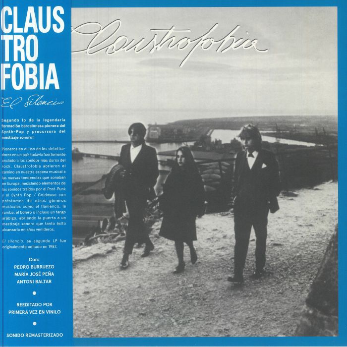 CLAUSTROFOBIA - El Silencio (remastered) vinyl sleeve