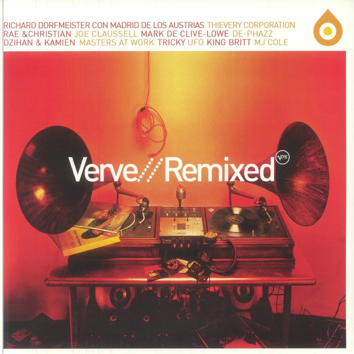 VARIOUS - Verve: Remixed vinyl sleeve