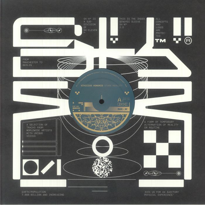 HONORIO, Vinicius - Stark Reality vinyl sleeve