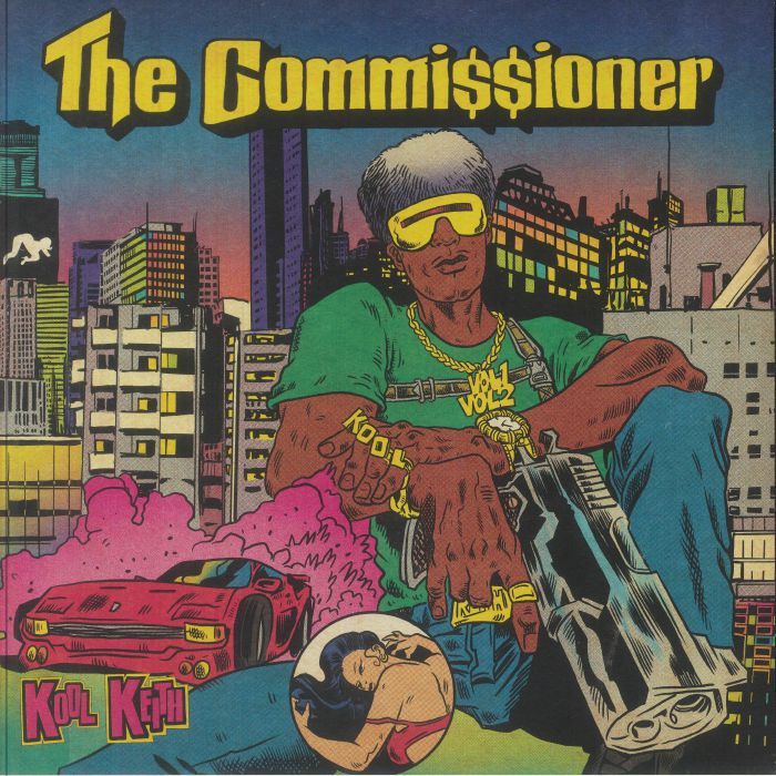 KOOL KEITH - The Commissioner Vol 1 & 2 (reissue) vinyl sleeve