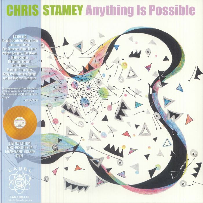 STAMEY, Chris - Anything Is Possible vinyl sleeve