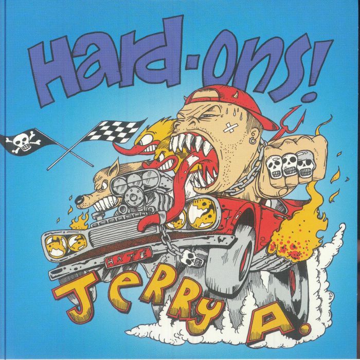 HARD ONS with JERRY A - You Won't Shut Up vinyl sleeve