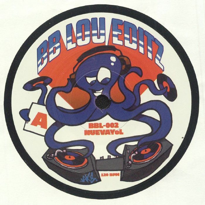 BREAKBEAT LOU - Nuevayol vinyl sleeve