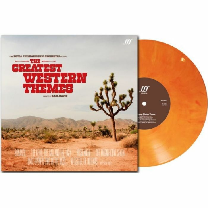 DAVIS, CARL/THE ROYAL PHILHARMONIC ORCHESTRA - The Greatest Western Themes vinyl sleeve