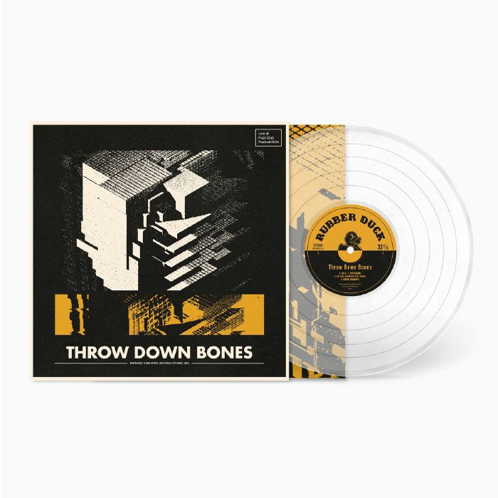 THROW DOWN BONES - Live At Fuzz Club Festival 2024 vinyl sleeve