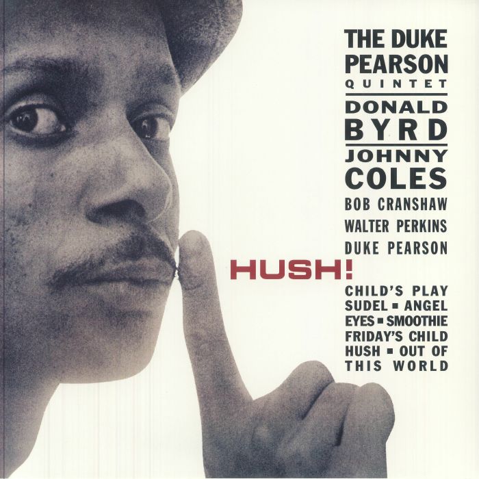 DUKE PEARSON QUINTET - Hush! (reissue) vinyl sleeve