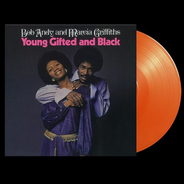 ANDY, Bob & MARCIA GRIFFITHS aka BOB & MARCIA - Young Gifted & Black (reissue) vinyl sleeve