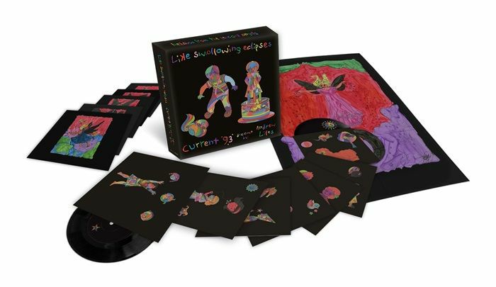 CURRENT 93 - Like Swallowing Eclipses vinyl sleeve