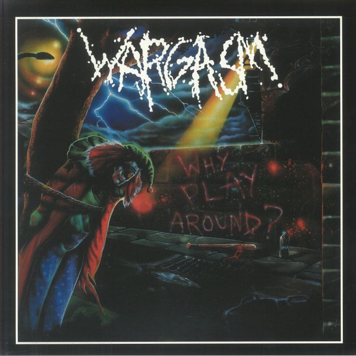 WARGASM - Why Play Around? vinyl sleeve