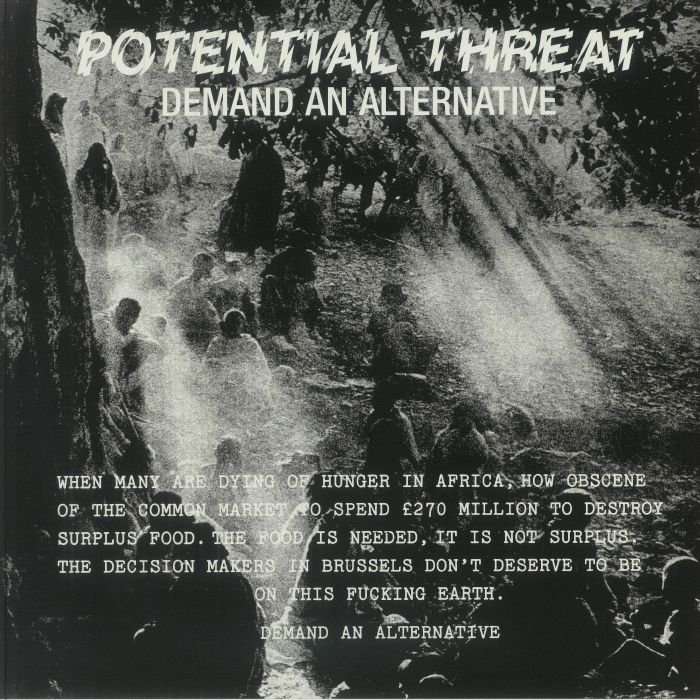 POTENTIAL THREAT - Demand An Alternative (reissue) vinyl sleeve