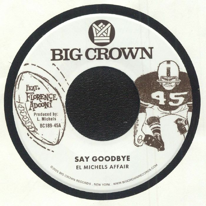 EL MICHELS AFFAIR - Say Goodbye vinyl sleeve